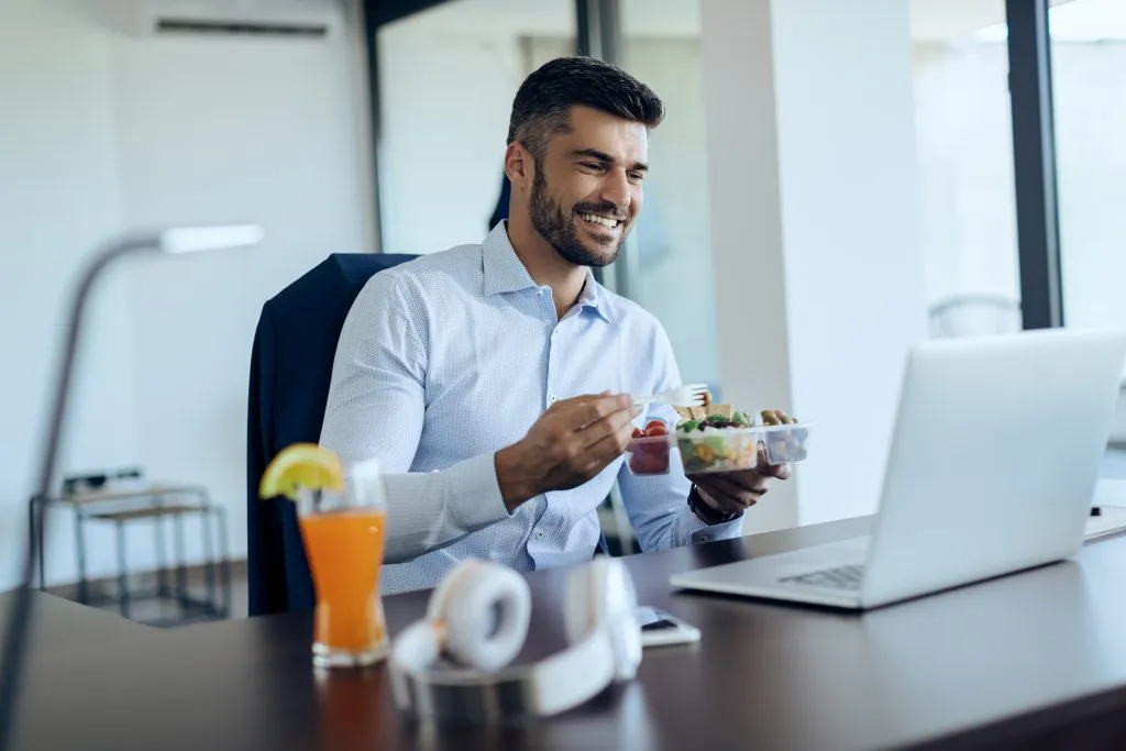Impacto dos hábitos alimentares no trabalho